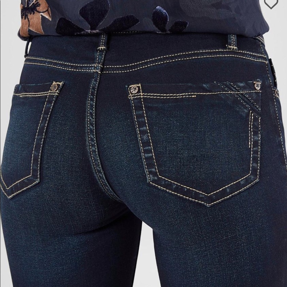 Buckle Black skinny jeans